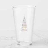 Gitaar Boom Kerstmis Light Rock Muziek Glas (Achterkant)