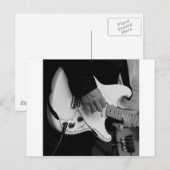 gitaar briefkaart (Voorkant / Achterkant)