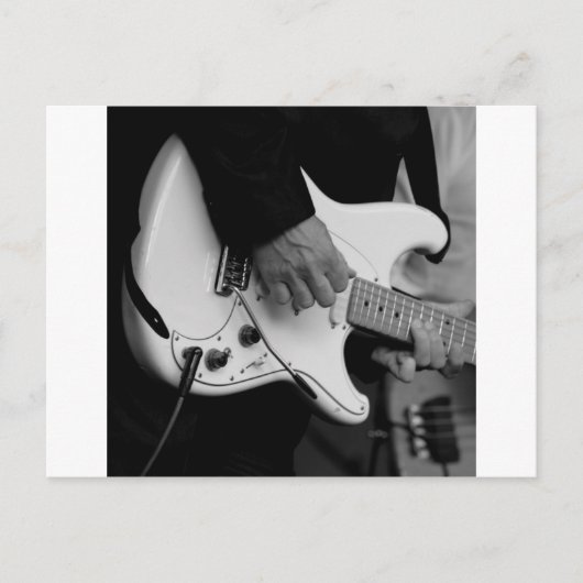 gitaar briefkaart (Voorkant)