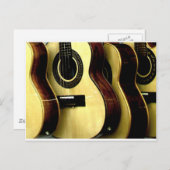 gitaar briefkaart (Voorkant / Achterkant)