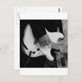 gitaar briefkaart (Voorkant / Achterkant)