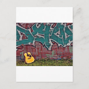 gitaar briefkaart
