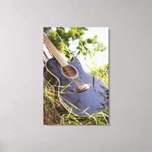 gitaar canvas afdruk