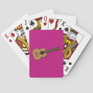 Gitaar Cartoon Pokerkaarten