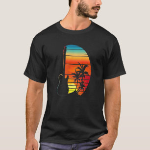 Gitaar Cool Retro Cadeaus  Mooi Mooi T-shirt