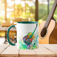 Gitaar en akkoorden spatten gepersonaliseerd