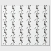 gitaar en Muzieknoten 11 Cadeaupapier (Vlak)