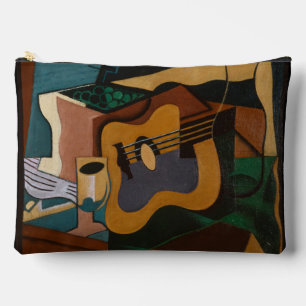 Gitaar En Wijn Abstract Schilderij Etui