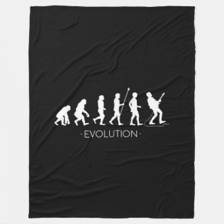 Gitaar |Evolutie van gitarist | Rock Music Guitar Fleece Deken