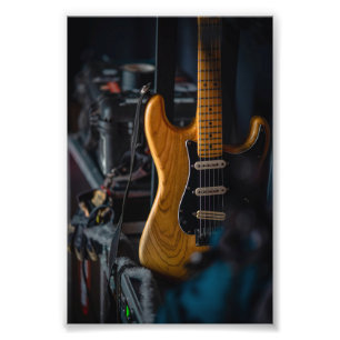  gitaar foto afdruk