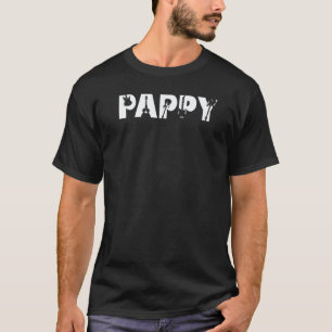 Gitaar Gitarist Pappy Muziek Vaderdag T-shirt