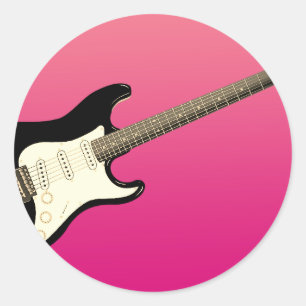Gitaar Gradient Sticker