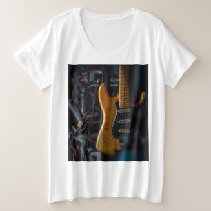 gitaar grote maat t-shirt