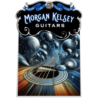 Gitaar in de ruimte t-shirt