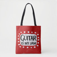 Gitaar is mijn Canvas tas