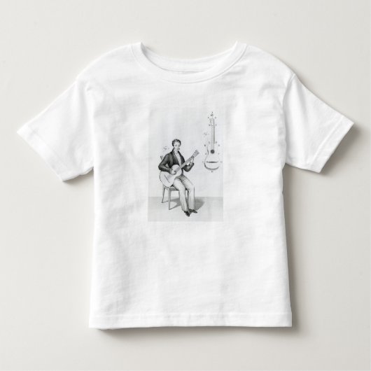 gitaar kinder shirts (Voorkant)
