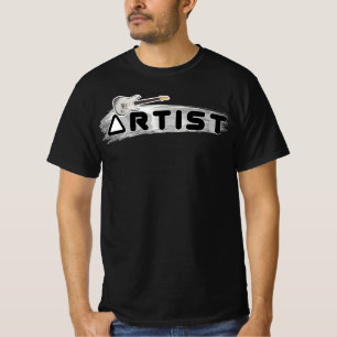 Gitaar Kunstenaar T-shirt   Muziekliefhebber Creat