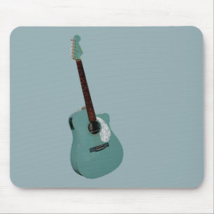 Gitaar kunstprint muismat
