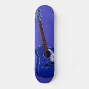 Gitaar kunstprint skateboard