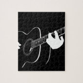 gitaar legpuzzel (Verticaal)