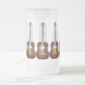  gitaar met blademuziek - Mok (Center)