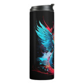 Gitaar met vleugels thermosbeker (Gedraaid links)