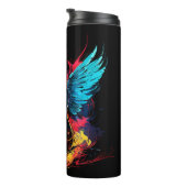 Gitaar met vleugels thermosbeker (Geroteerd rechts)