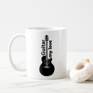 Gitaar Mijn liefde gitaar Koffiemok