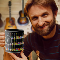 gitaar muziek leraar of student gepersonaliseerd