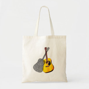 Gitaar, muziek, muziekinstrument tote bag