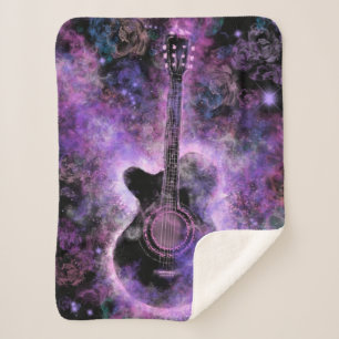 Gitaar Muziek Sherpa Deken