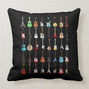 Gitaar Muziekinstrument Rock and Roll Kussen