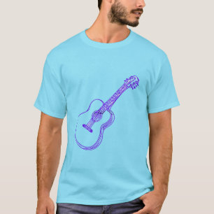 Gitaar ontwerp  t-shirt
