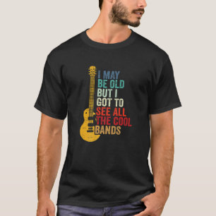 Gitaar Oude Mensen T-shirt