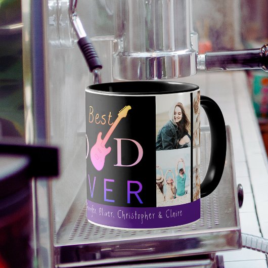 Gitaar Pap Beste Pap Ooit Foto Collage Vaders Dag Mok