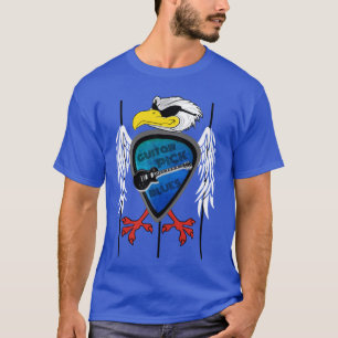 Gitaar Pick Blues Regal Eagle T-shirt