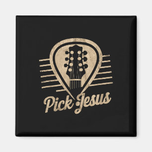 Gitaar Pick Jezus Muziek Pastor Gelukkige Pasen Da Magneet