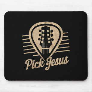 Gitaar Pick Jezus Muziek Pastor Gelukkige Pasen Da Muismat