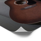 gitaar poster (Hoek)