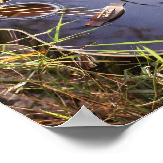 gitaar poster (Hoek)