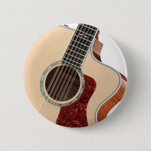 gitaar ronde button 5,7 cm