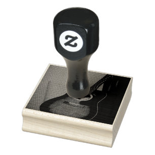  gitaar 	rubberstempel