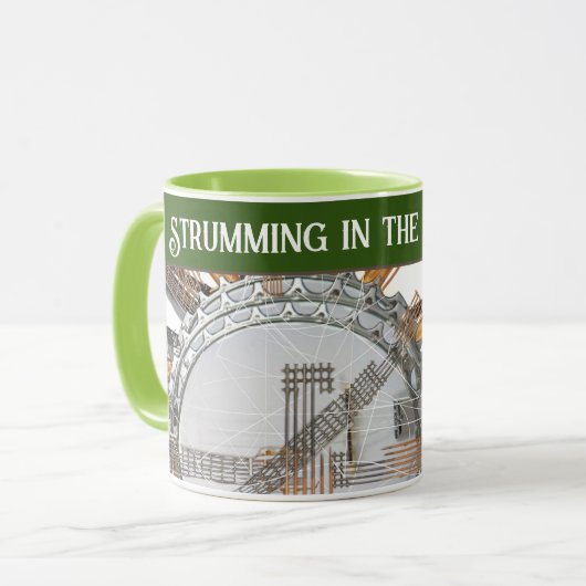 GITAAR SNAREN IN DE ZON MOK (Voorkant links)