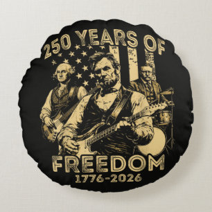 Gitaar spelen 4 juli 250ste verjaardag rond kussen