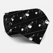 gitaar stropdas (Opgerold)