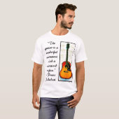 gitaar t-shirt (Voorkant volledig)