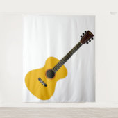 Gitaar Tapijtwerk Wandkleed (Voorkant)