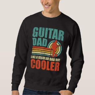 Gitaar vader als een gewone vader, maar cooler vad trui