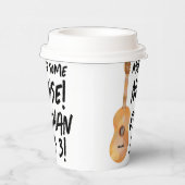 Gitaar Verjaardag Party Paper Cups - Muziek Verjaa Papieren Bekers (Rechts)