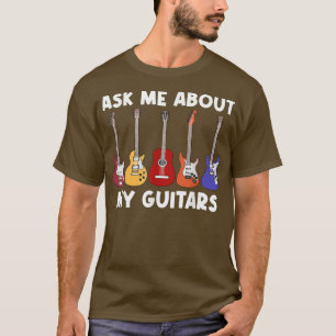 gitaar voor mannen gitaarspeler Elektrisch G T-shirt